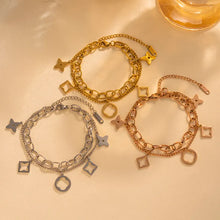 Load image into Gallery viewer, Neva Four-Leaf Clover Bracelet
