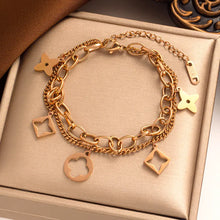 Load image into Gallery viewer, Neva Four-Leaf Clover Bracelet