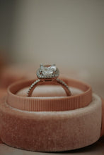 Load image into Gallery viewer, Romy Cushion Cut Silver Ring