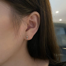 Load image into Gallery viewer, Twinkle Sterling Silver Stud Earrings