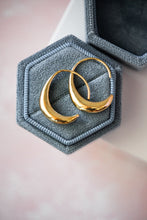 Load image into Gallery viewer, Vina Gold Hook Earrings