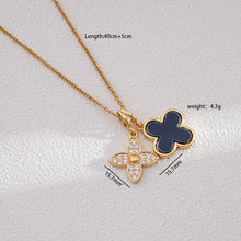Load image into Gallery viewer, Olivia Four Leaf Clover Necklace