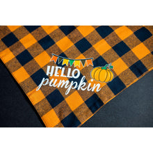 Load image into Gallery viewer, Julia Rose Halloween dog triangle collar scarf, Halloween dog bandana triangle style