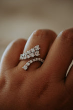 Load image into Gallery viewer, Capri Open Size Sterling Silver Ring