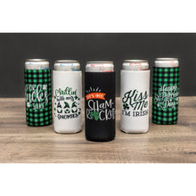 Load image into Gallery viewer, *Ready to Ship| St. Patrick’s Day Neoprene Slim & Regular Can Holders