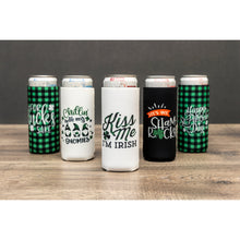 Load image into Gallery viewer, *Ready to Ship| St. Patrick’s Day Neoprene Slim & Regular Can Holders