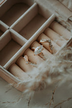 Load image into Gallery viewer, Janece 3PC Champagne Gold Ring Set
