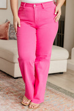 Load image into Gallery viewer, Barbara High Rise Garment Dyed 90's Straight Jeans