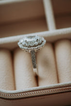 Load image into Gallery viewer, Eloise Oval Sterling Silver Engagement Ring