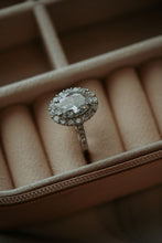 Load image into Gallery viewer, Eliza Oval Cut Sterling Silver Ring