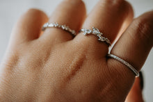 Load image into Gallery viewer, Zuri 3PC Sterling Silver Ring Set