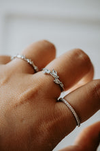 Load image into Gallery viewer, Zuri 3PC Sterling Silver Ring Set