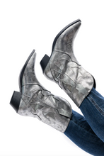 Load image into Gallery viewer, Jersey Metallic Boot in Silver
