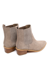Load image into Gallery viewer, Leonor Suede Ankle Boot in Taupe