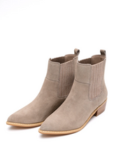 Load image into Gallery viewer, Leonor Suede Ankle Boot in Taupe