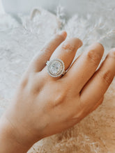 Load image into Gallery viewer, Velle Oval Cut Sterling Silver Ring