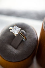 Load image into Gallery viewer, Marley Princess Cut Sterling Silver Ring