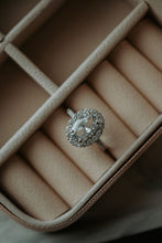 Load image into Gallery viewer, Eliza Oval Cut Sterling Silver Ring