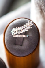 Load image into Gallery viewer, Eliana Leafy Sterling Silver Open Size Ring