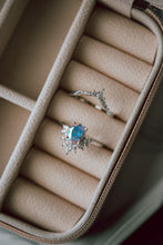 Load image into Gallery viewer, Giselle Mixed Moonstone Oval 2PC Ring Set
