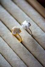 Load image into Gallery viewer, Millie Twist Natural Stone Open Size Ring