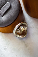 Load image into Gallery viewer, Anna Sapphire Heart Sterling Silver Ring