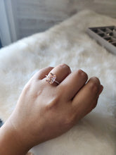 Load image into Gallery viewer, Rachel Champagne Morganite Rose Gold Ring