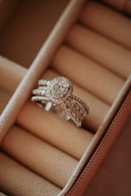 Load image into Gallery viewer, Lylah Oval Cut Cubic Zirconia Sterling Silver Ring