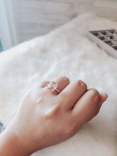 Load image into Gallery viewer, Rachel Champagne Morganite Rose Gold Ring