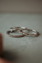 Load image into Gallery viewer, Zuri 3PC Sterling Silver Ring Set