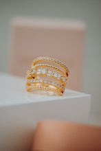 Load image into Gallery viewer, Rolyn Layered Gold Ring