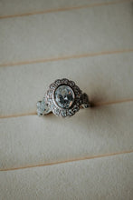 Load image into Gallery viewer, Toni Oval Cut Silver Ring