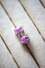 Load image into Gallery viewer, Elena Pink Stud Earrings