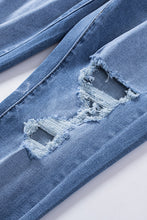 Load image into Gallery viewer, Ella High Waist Destructed Skinny Jeans