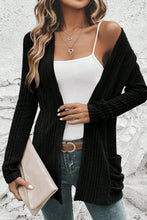 Load image into Gallery viewer, Black Ribbed Jacket