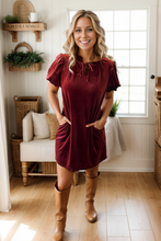 Load image into Gallery viewer, Elly Velvet Dress