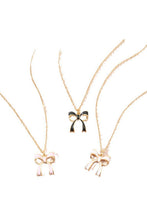 Load image into Gallery viewer, Triple Layered Bowknot Necklace