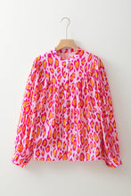 Load image into Gallery viewer, Oversized Leopard Blouse