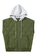 Load image into Gallery viewer, Roxie Hooded Puffer Vest