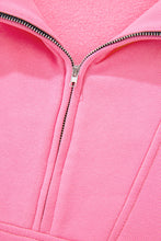 Load image into Gallery viewer, Quarter Zip Pocket Sweatshirt