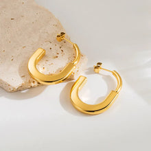 Load image into Gallery viewer, Allen C-shaped Stud Earrings