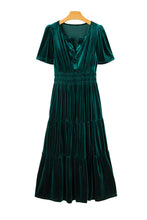 Load image into Gallery viewer, Natalie Velvet Maxi Dress