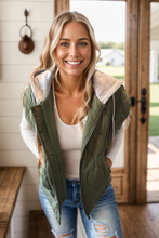 Load image into Gallery viewer, Roxie Hooded Puffer Vest