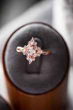 Load image into Gallery viewer, Lily Multi-Stone Rose Gold Ring