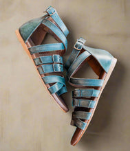 Load image into Gallery viewer, Blair Sandals in Teal