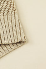 Load image into Gallery viewer, White Dew Shoulder Knitted Sweater