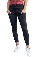Load image into Gallery viewer, Black Pocket High Waisted Leggings