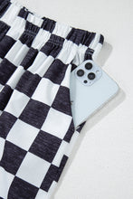 Load image into Gallery viewer, Checkered High Waist Wide Leg Pants