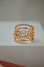 Load image into Gallery viewer, Rolyn Layered Gold Ring