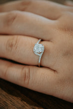 Load image into Gallery viewer, Archer 1CT Moissanite on Sterling Silver